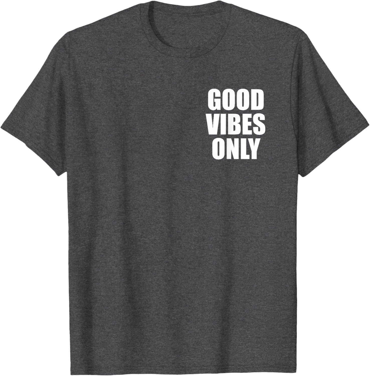 Summer Vibes Clothing Men - Camiseta Good Vibes Only Postive Mind,