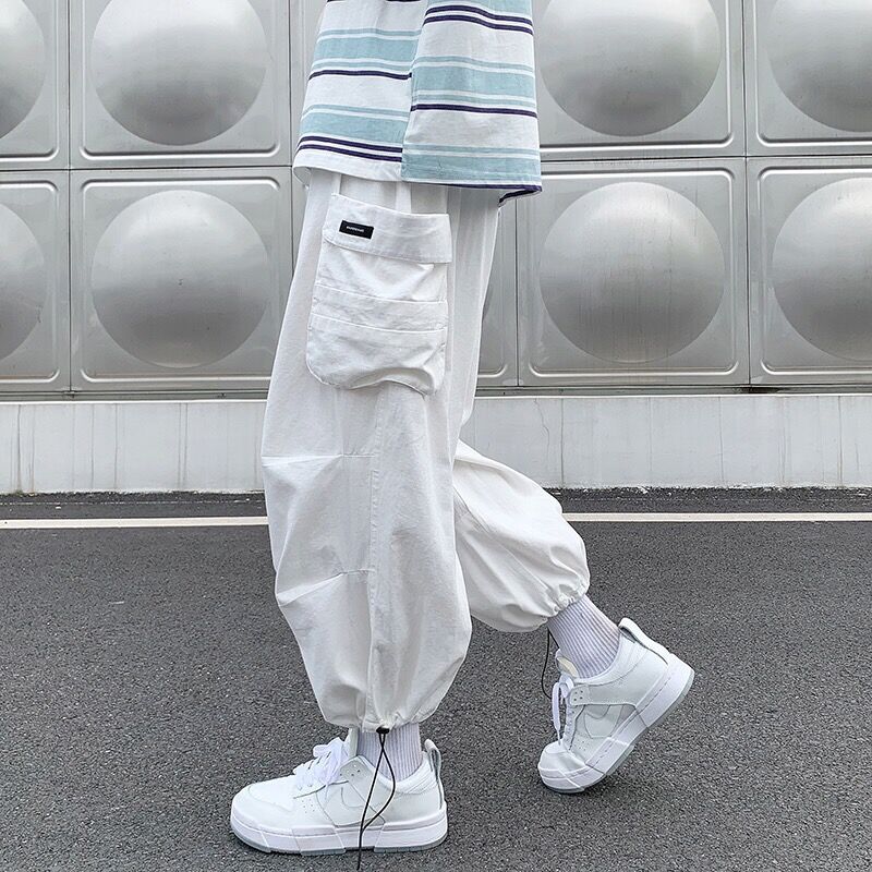 Summer Vibes Clothing Men - Pantalones bombachos holgados Cargo para hombre,