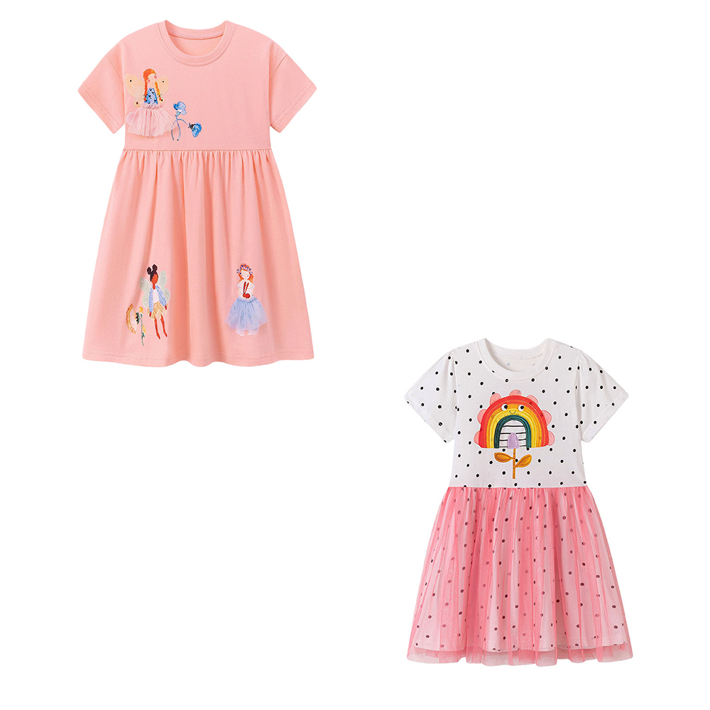 Summer Clothing Drawing For Kids - Vestidos de Verano de Manga Corta