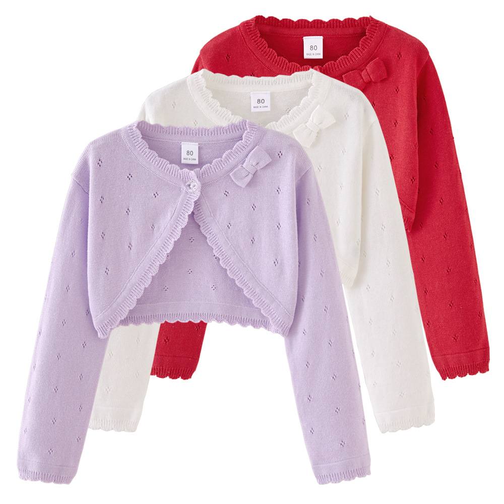 Yours Clothing Summer Jackets - Chaqueta Cárdigan de Punto para Niñas,