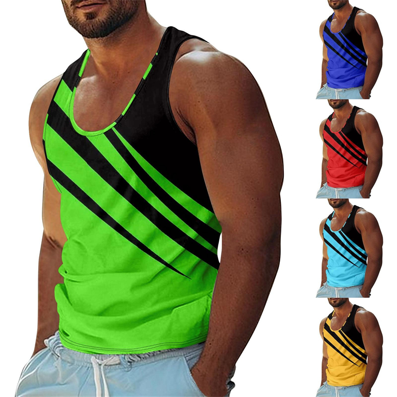Summer Clothing Trends 2025 - Camiseta sin mangas informal a rayas
