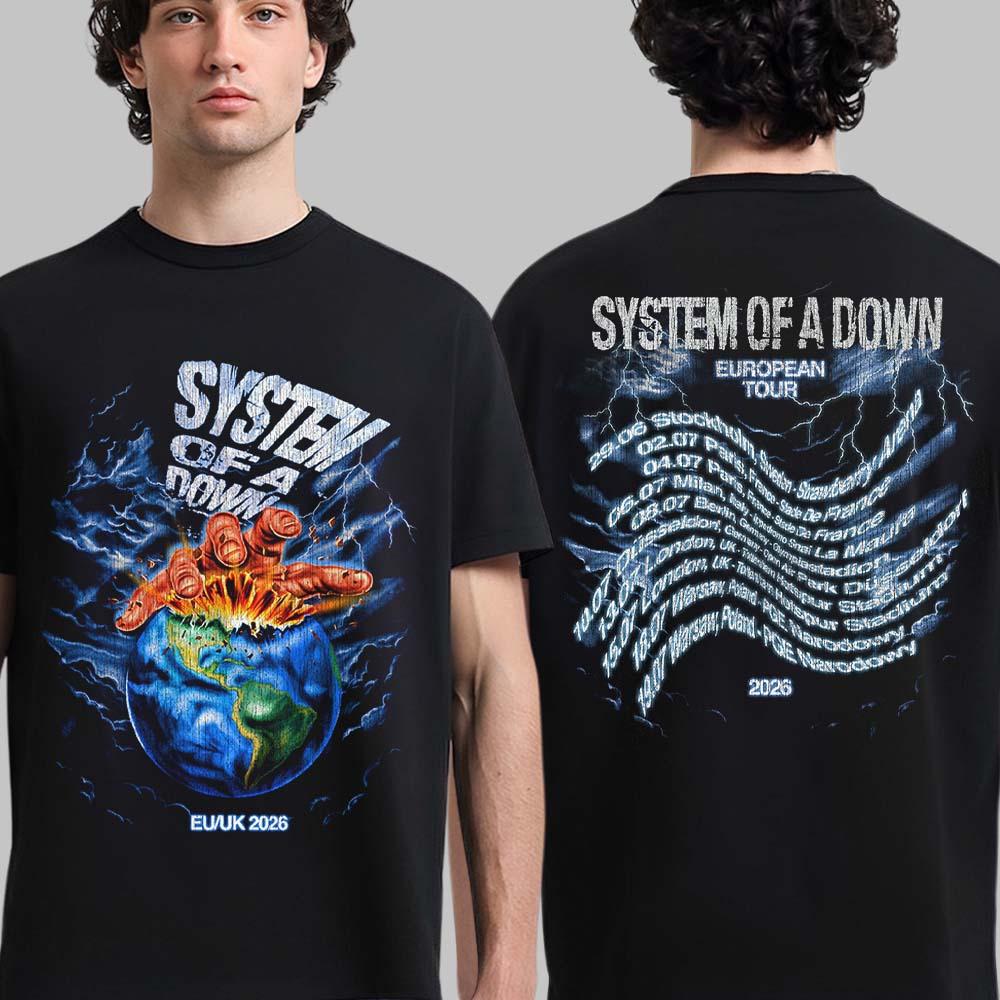 Summer Clothing Women Uk - Camiseta System of A Down European