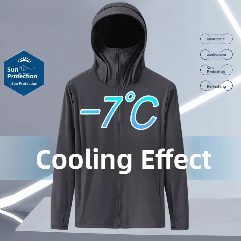 Summer Uv Clothing - Ropa de Protección Solar con Capucha,