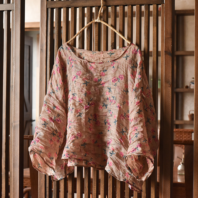 Quality Summer Clothing - Top y camisas de ramio Vintage