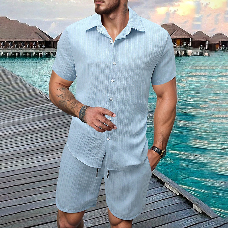 Summer Clothing Sets Men - Conjunto de 2 Piezas para Hombre,