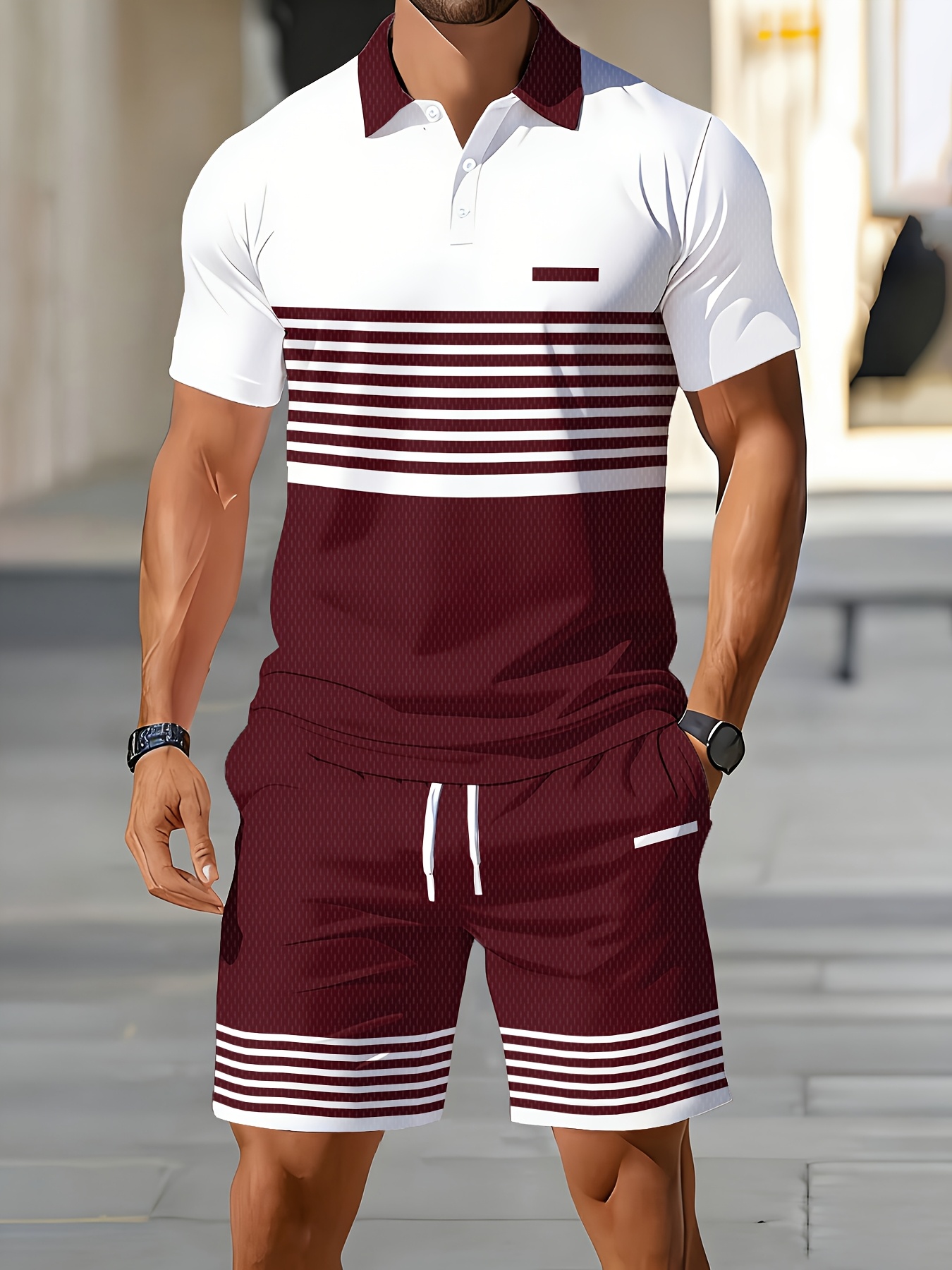 Conjunto de Polo para Hombre V - Summer Clothing Patterns reseña y precio
