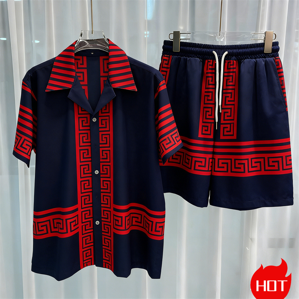 Conjunto de dos piezas de moda - Summer Clothing Sets Men reseña y precio