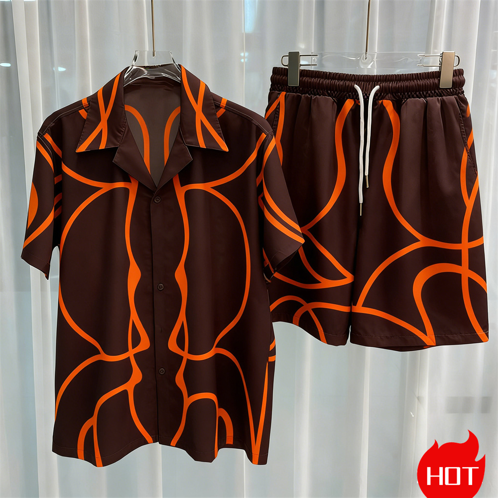 Conjunto de dos piezas de moda - Summer Clothing Sets Men reseña y precio