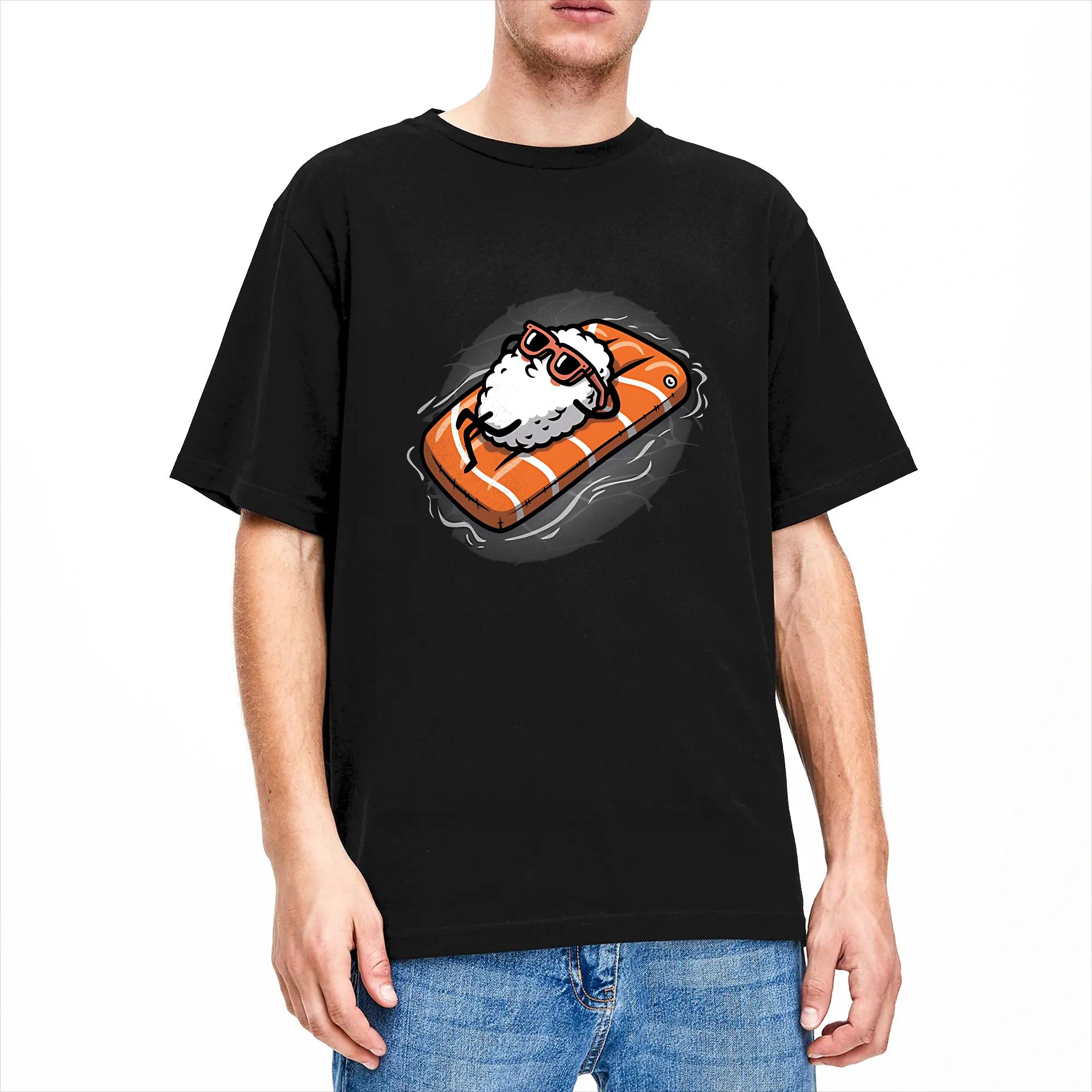 Camiseta de Sushi para hombre  - Summer Vibes Clothing Men reseña y precio