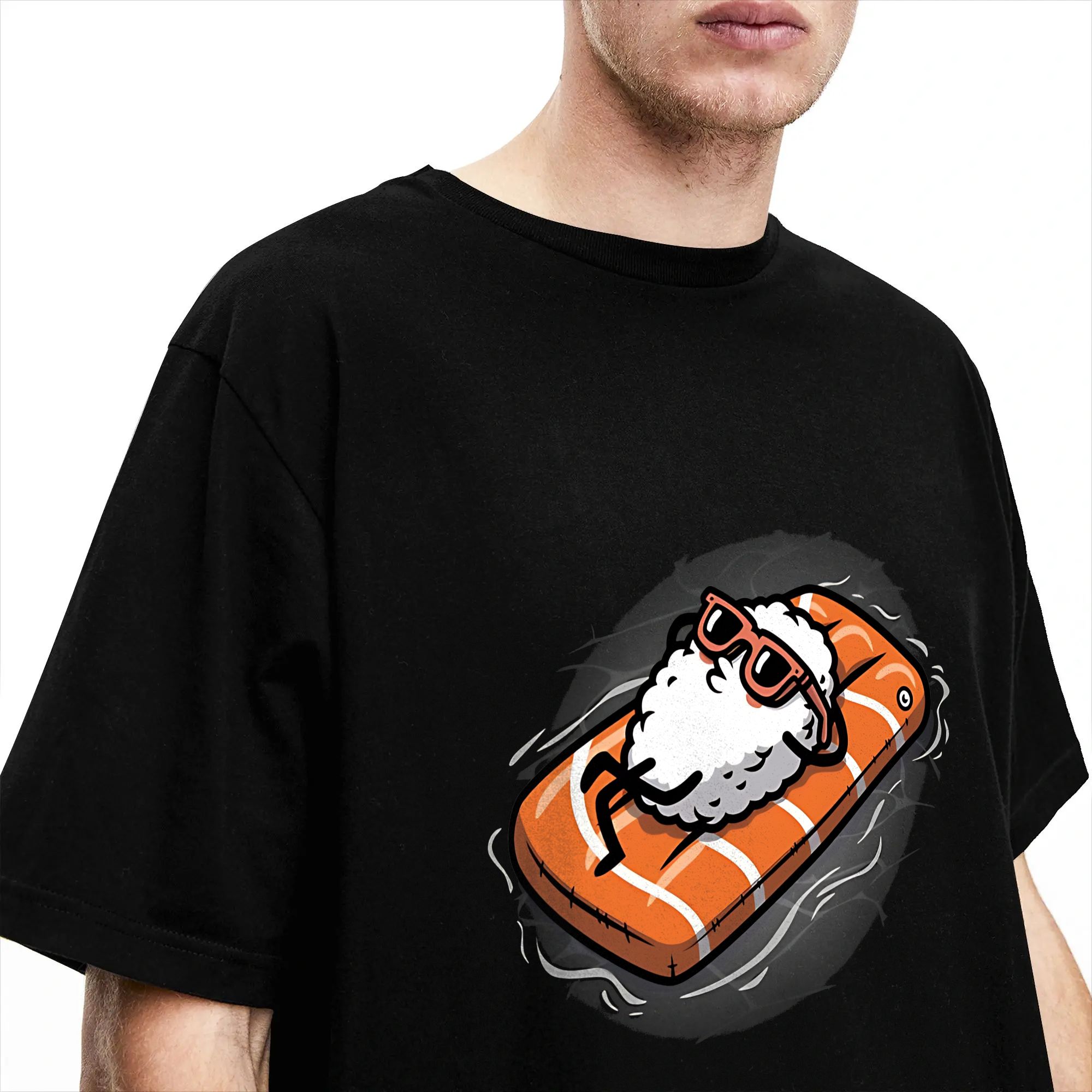 Camiseta de Sushi para hombre  - Summer Vibes Clothing Men reseña y precio