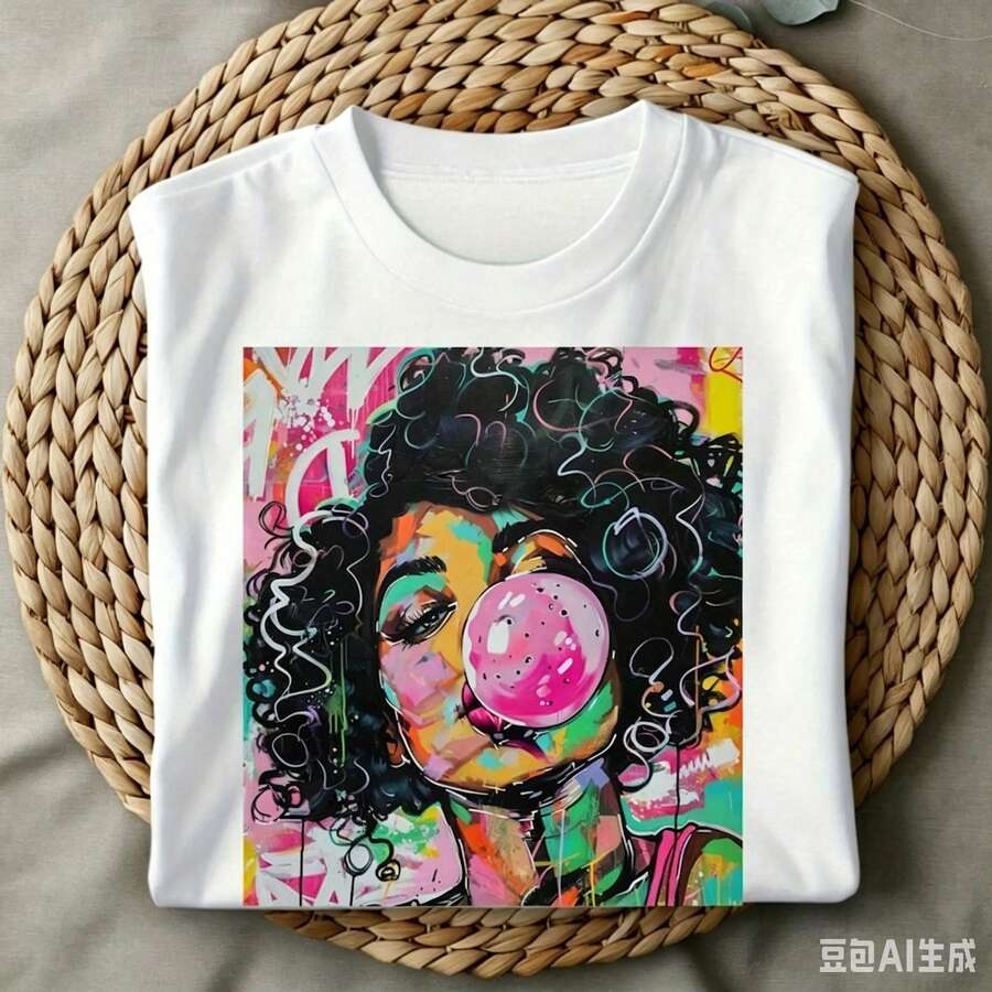 Camiseta Gráfica Casual para M - Summer Clothing Trends 2025 reseña y precio