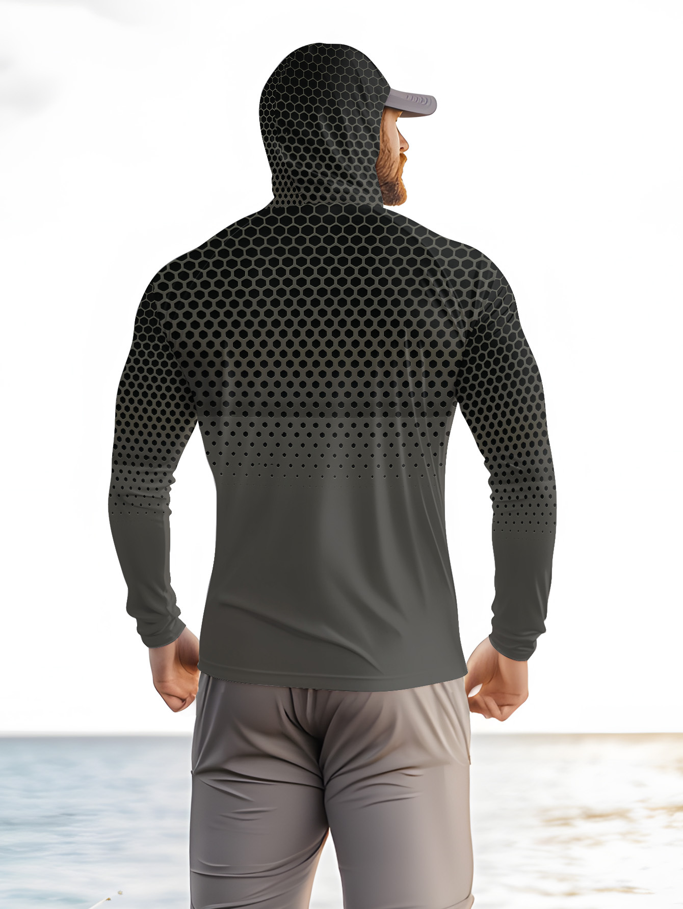 Camisa de pesca con capucha pa - Summer Uv Clothing reseña y precio