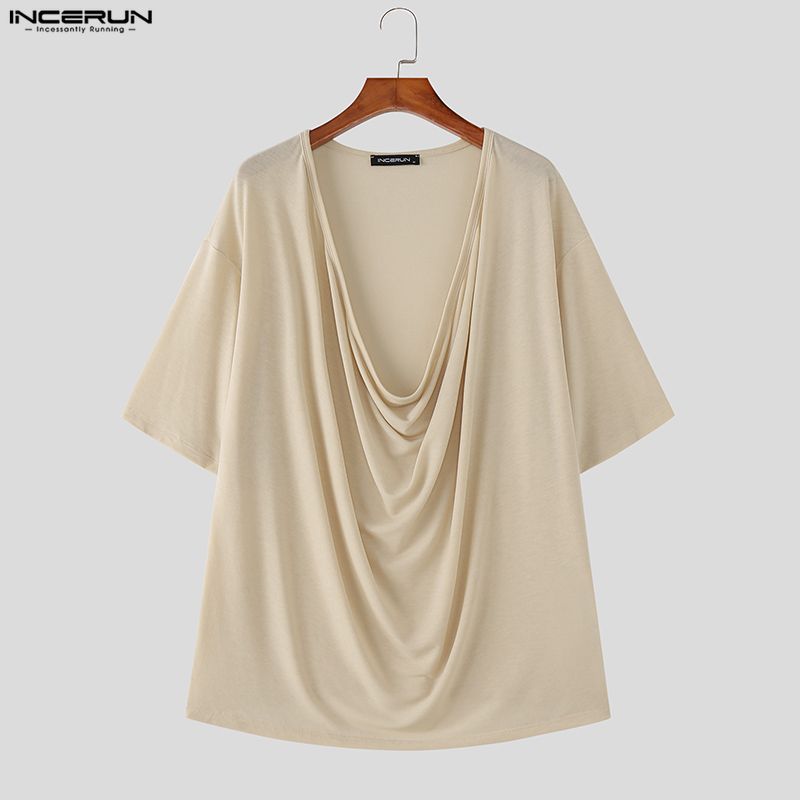Camiseta INCERUN para Hombre,  - Summer Clothing Colors 2026 reseña y precio