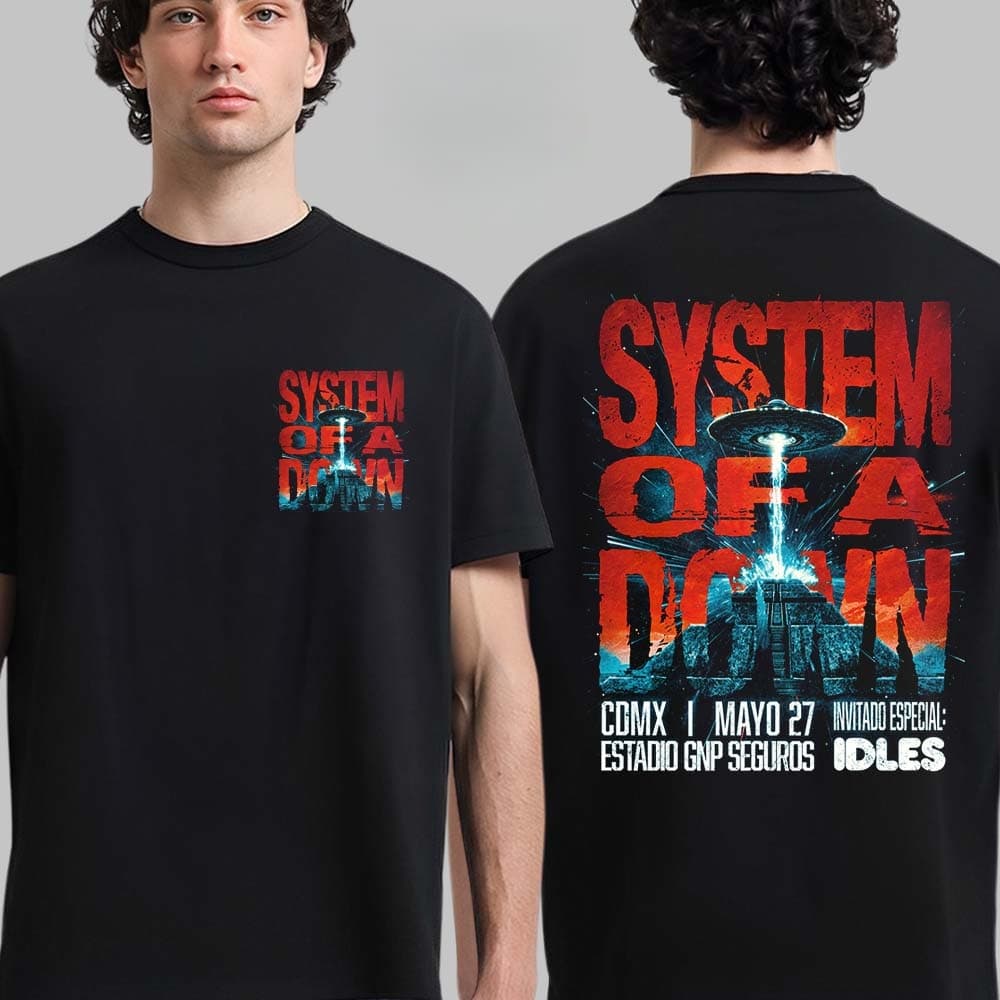 Camiseta System of A Down Euro - Summer Clothing Women Uk reseña y precio