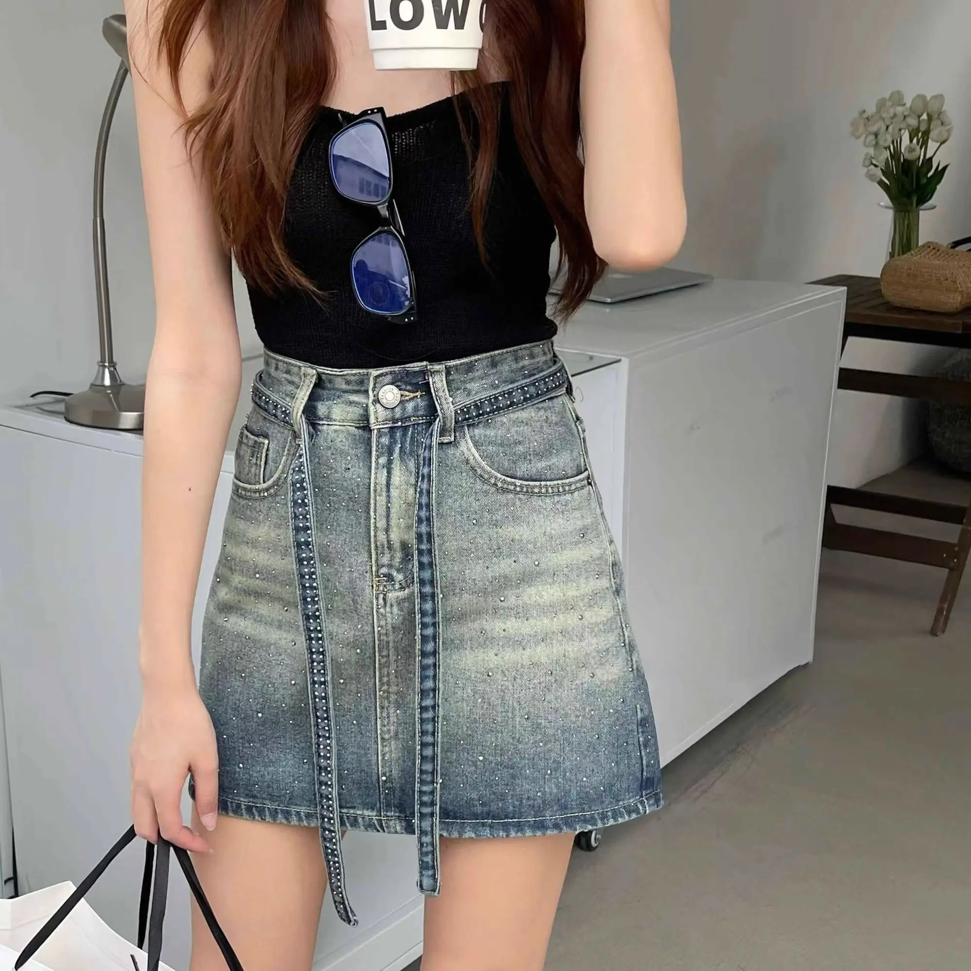 Faldas vaqueras para mujer, fa - Summer Clothing Trends 2025 reseña y precio