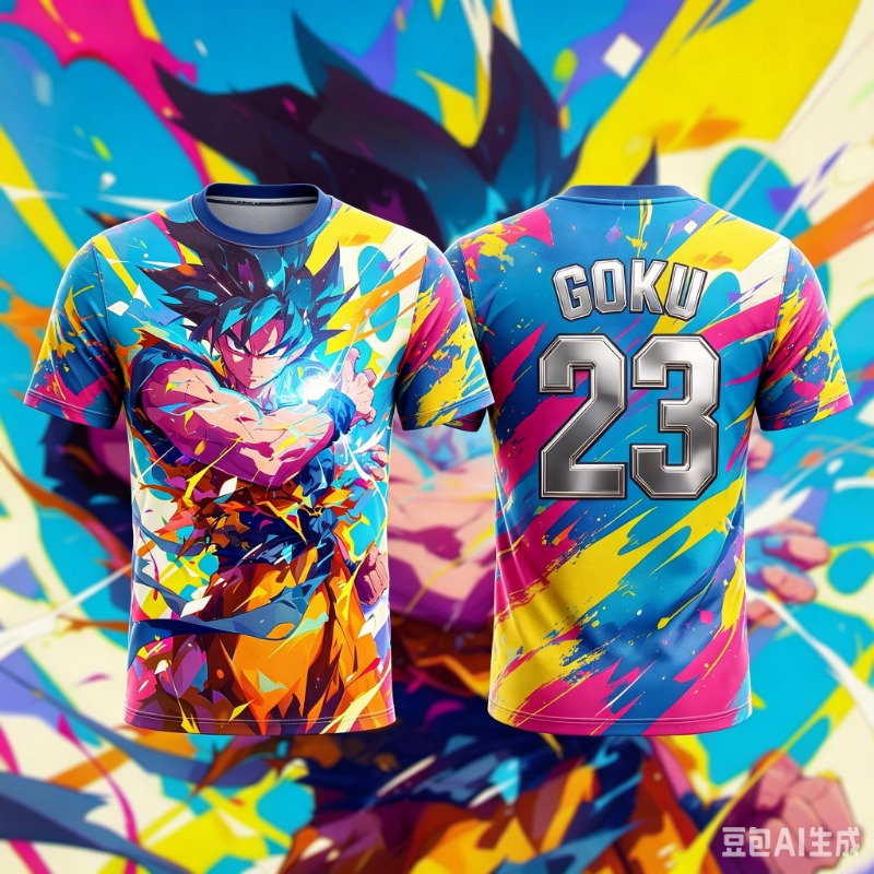 Camiseta 3D de Dragon Ball con - Summer Clothing Colors 2026 reseña y precio
