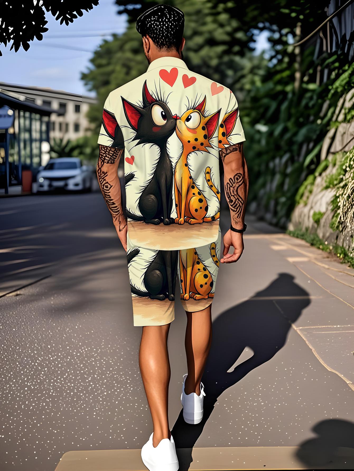 Conjuntos de Camiseta y Pantal - Summer Clothing Sets Men reseña y precio