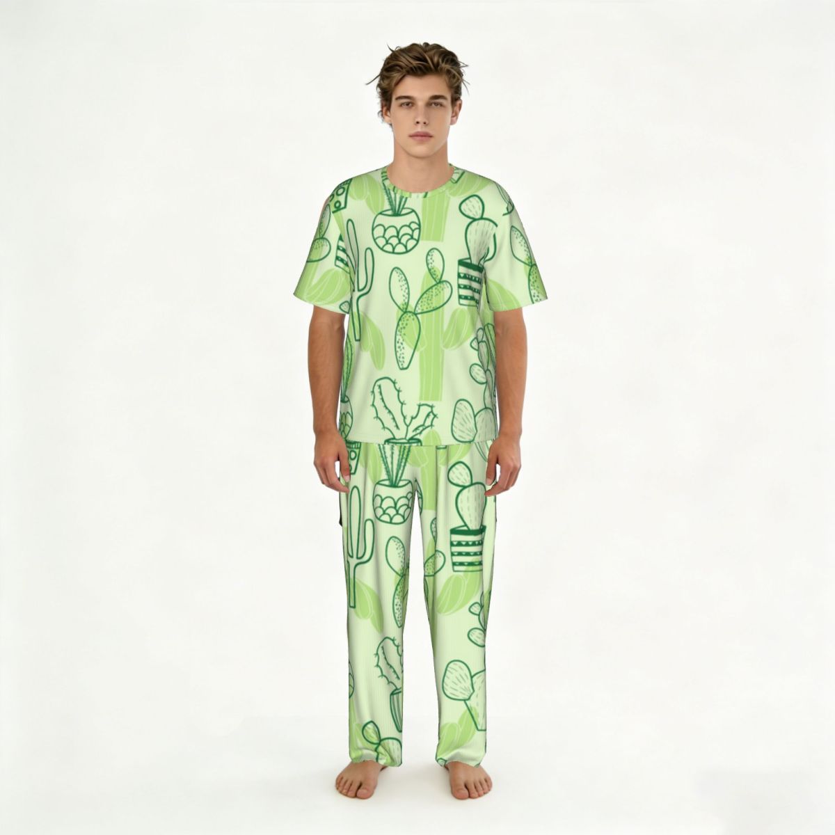 Pijama para hombre, traje de m - Summer Clothing Patterns reseña y precio