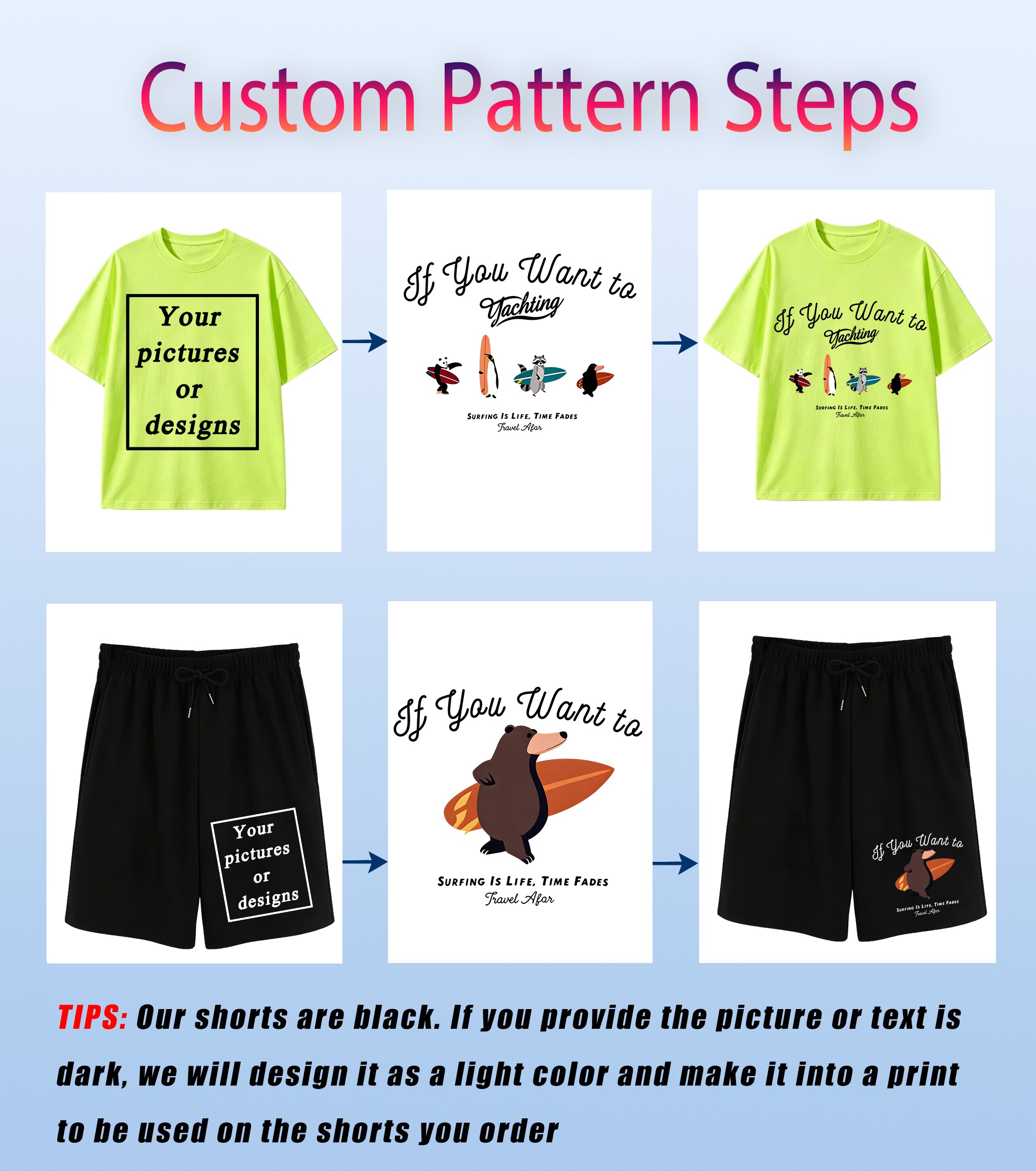 Conjunto de camisetas cómodas  - Summer Clothing Patterns reseña y precio