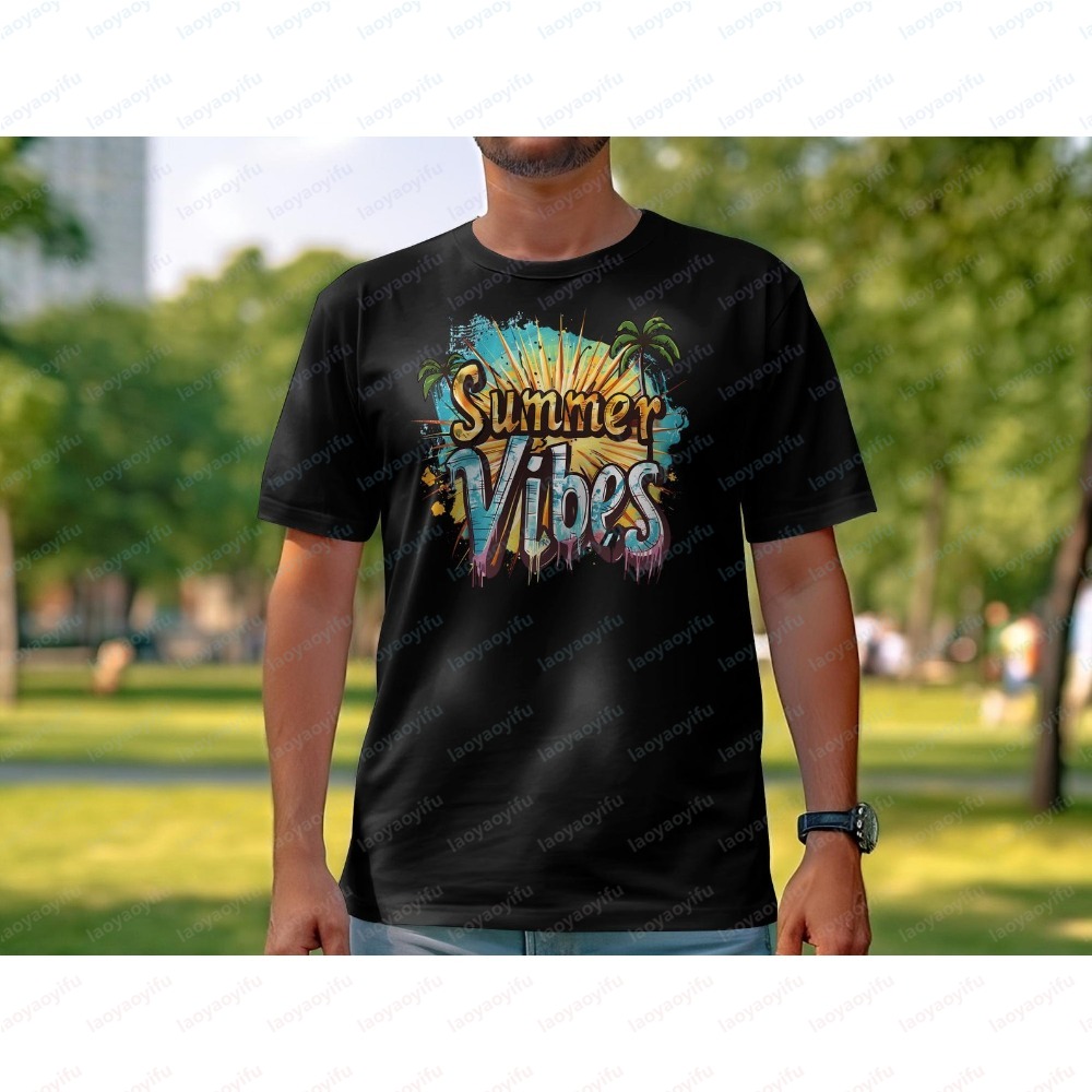 Camiseta unisex Summer Vibes c - Summer Vibes Clothing Men reseña y precio