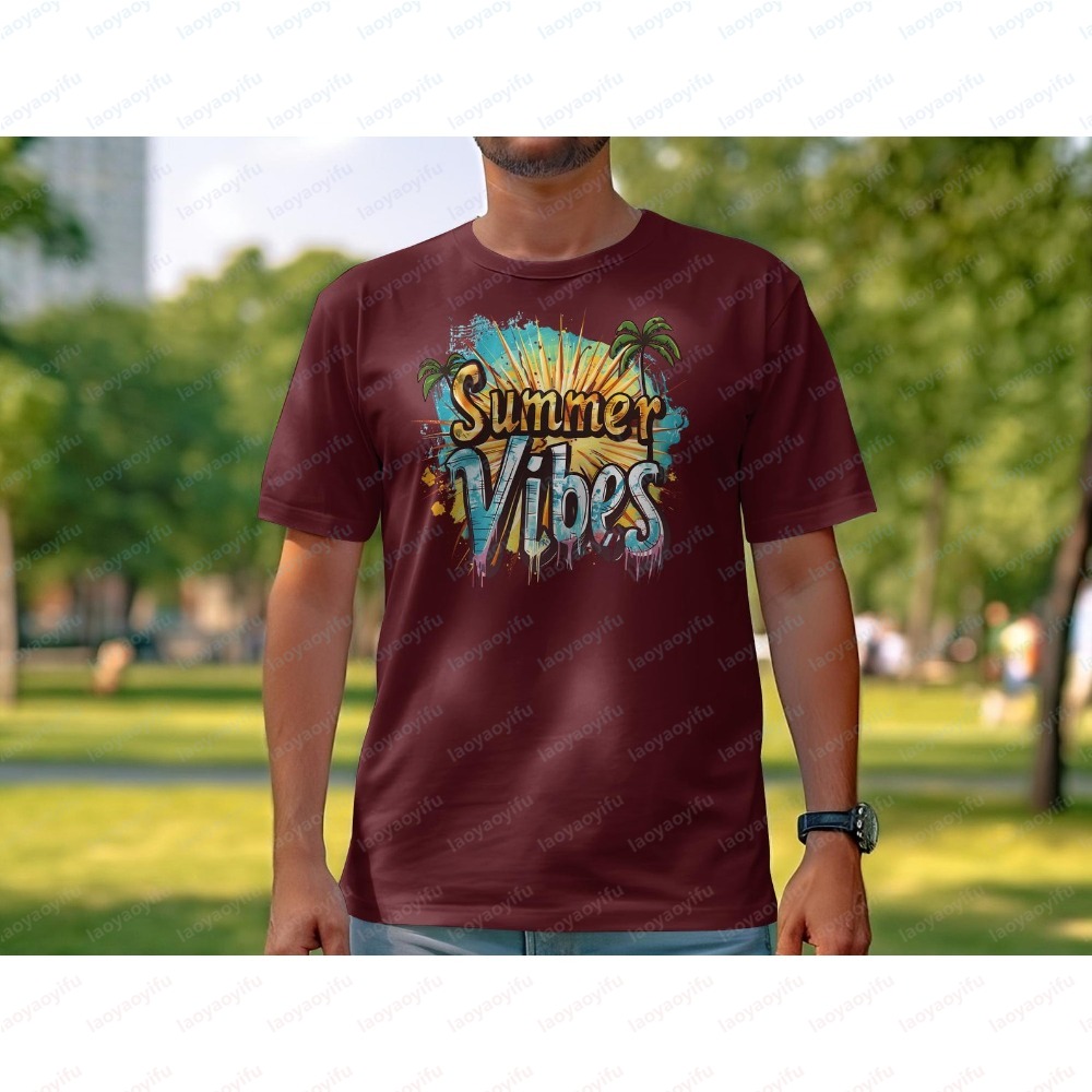 Camiseta unisex Summer Vibes c - Summer Vibes Clothing Men reseña y precio