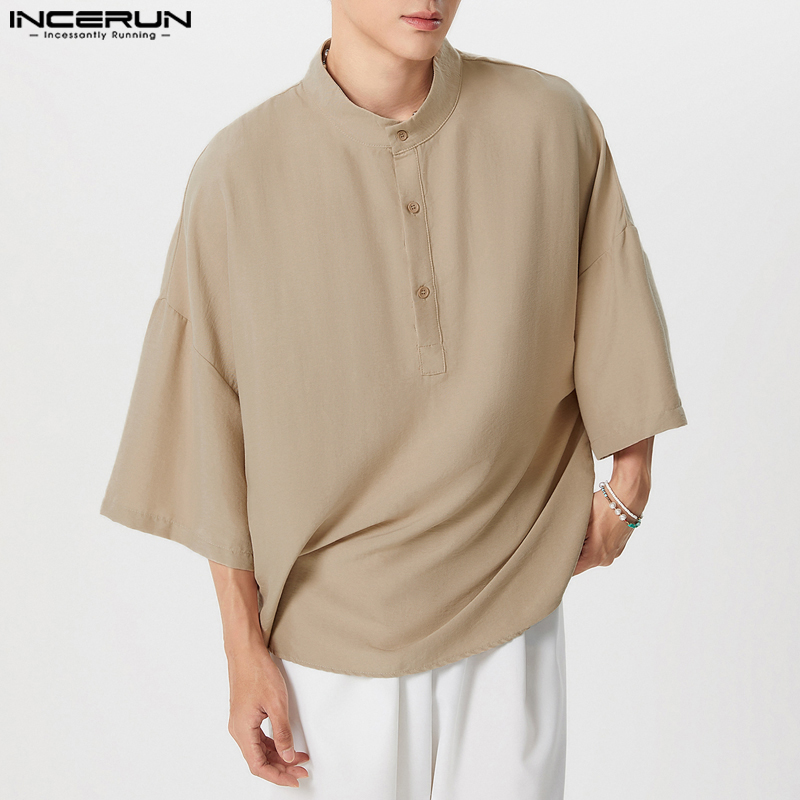 Camisa INCERUN para Hombre, Co - Summer Clothing Colors 2026 reseña y precio