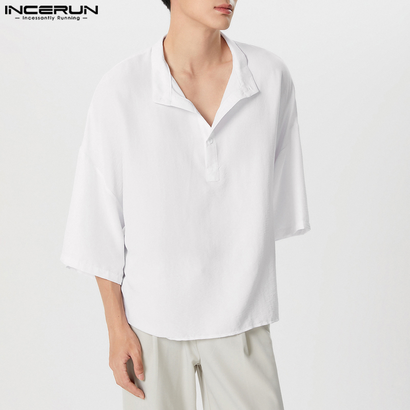 Camisa INCERUN para Hombre, Co - Summer Clothing Colors 2026 reseña y precio