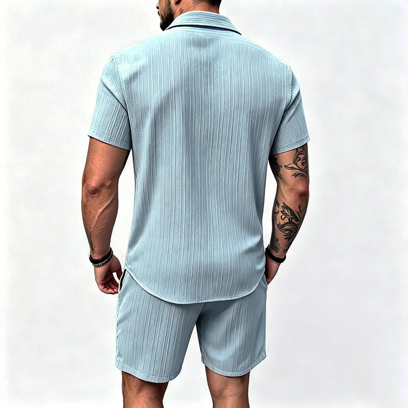 Conjunto de 2 Piezas para Homb - Summer Clothing Sets Men reseña y precio