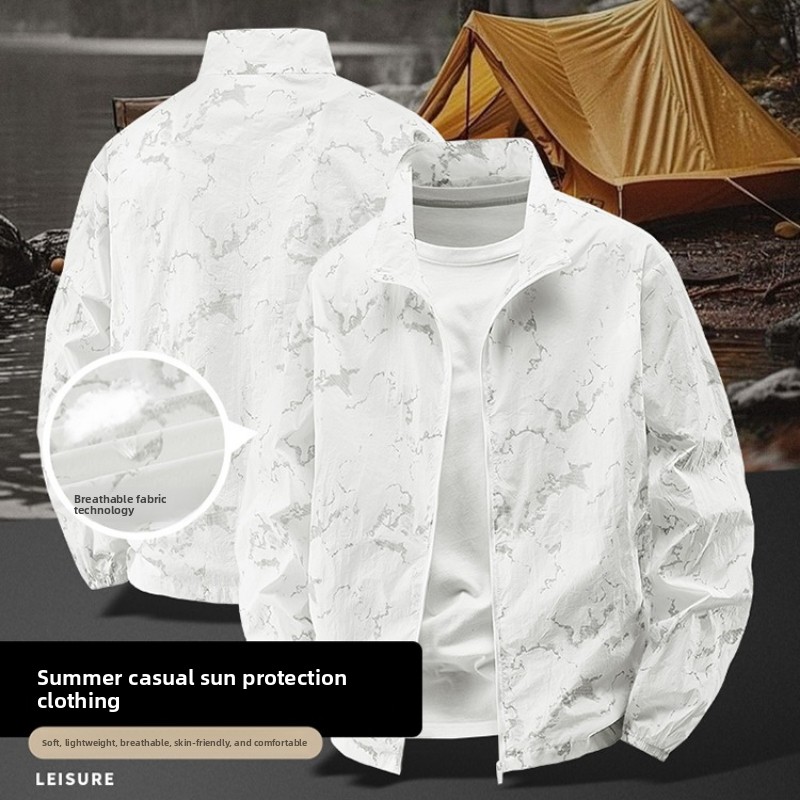 Chaqueta Deportiva con Cuello  - Summer Uv Clothing reseña y precio