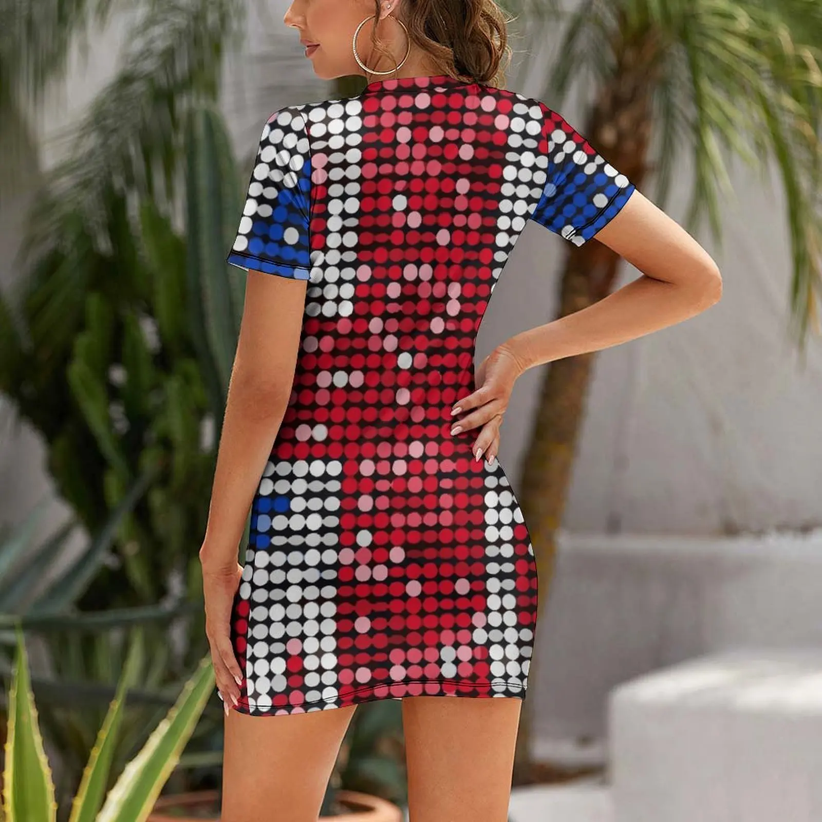 Vestido de manga corta con len - Summer Clothing Women Uk reseña y precio