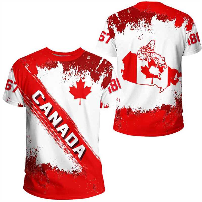 Camiseta del día de Canadá par - Summer Clothing Women Canada reseña y precio