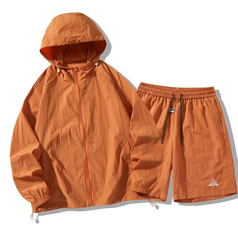 Conjunto de Ropa de Protección - Summer Clothing Sets Men reseña y precio